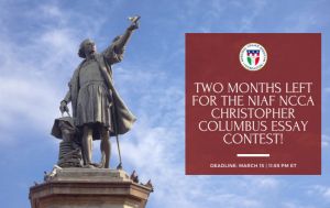 NIAF NCCA Christopher Columbus Essay Contest