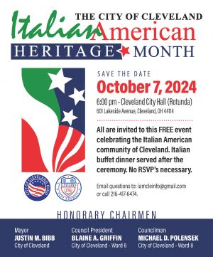 Italian American Heritage Month