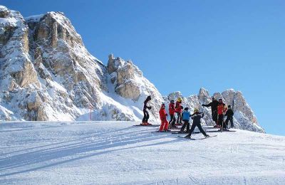 On the Cover: Skiing in the Italian Dolomites